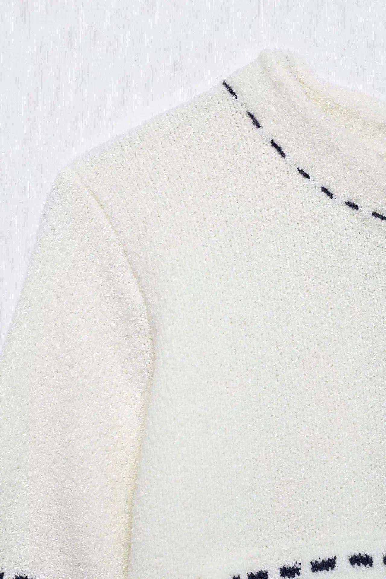 LIZAKOSHT  -  Elegant Knitted Cardigan Coat Women Fashion Single-Breasted Pockets Short Sleeve Crop Sweater 2025 New Summer Casual Slim Tops