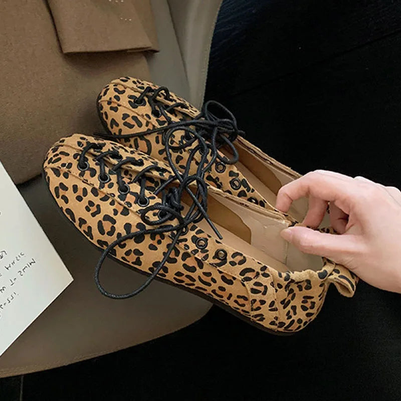 LIZAKOSHT  -  Hollow Out Round Toe Tabi Ballet Flats Heels Sandals Women Comfortable Walking Lazy Loafers Casual Girls Dance Shoes