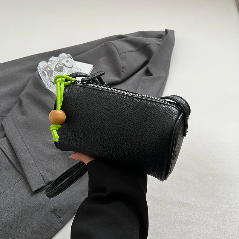 LIZAKOSHT  -  Casual Pillow aped Crossbody Bag for Women Summer 2025 Trend Soft PU Leather Small Size Multifunctional Korean Sle Bag