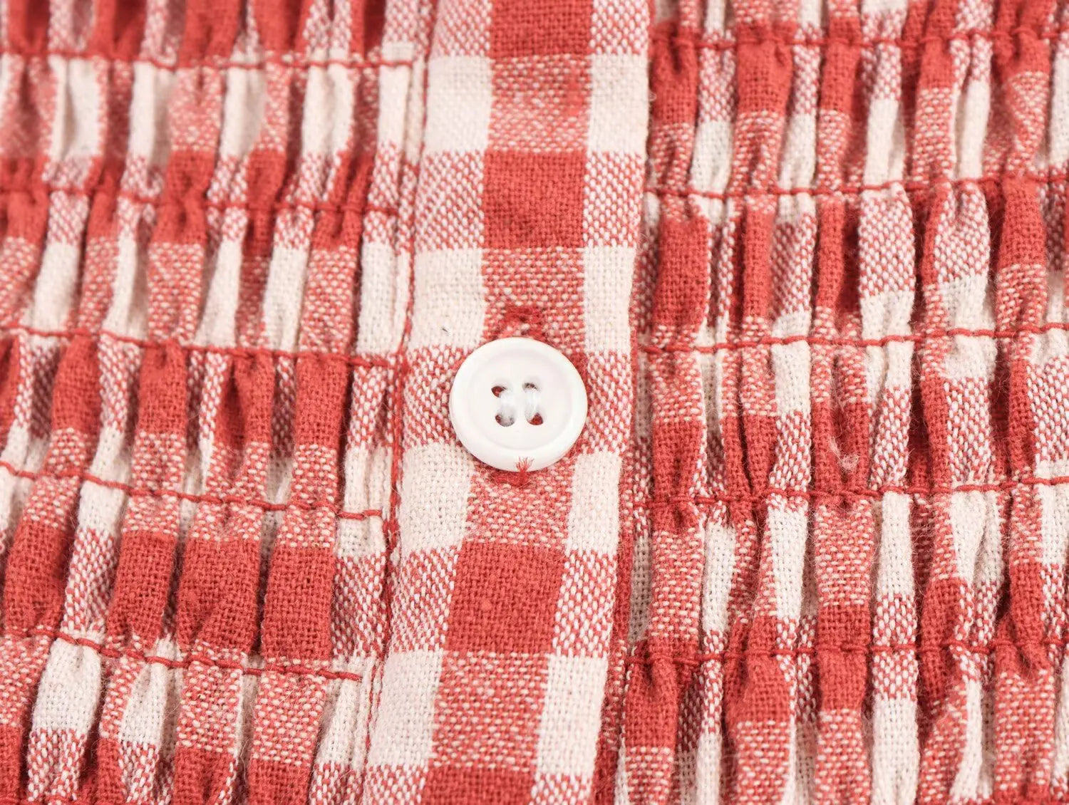 LIZAKOSHT  -  Plaid Vintage Summer Skirt Set for Women Spring Casual New in Dress Set 2 Pieces Red Midi Dress Beach Matching Set