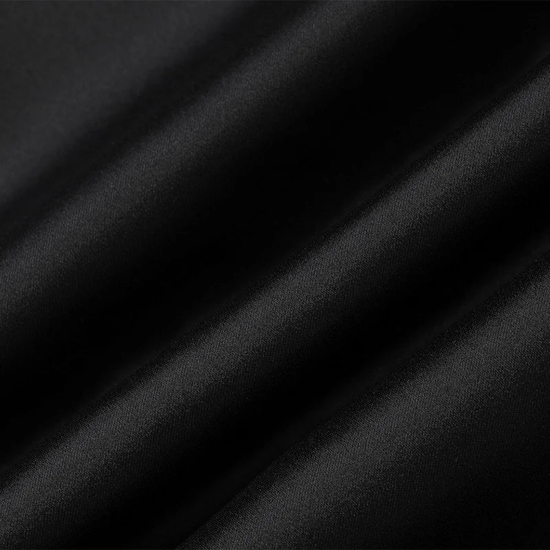 LIZAKOSHT  -  Spring/Summer Fashion Sexy Temperament Strapless Dress Slimming Splicing Black Strapless Evening Party Gowns Lady Clubwear