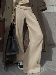 LIZAKOSHT  -  Casual Comfy Solid Loose Pants Streetwear Fashion Basic Leisure Bottoms Korean Aesthetic Chic 90s All-match Pants