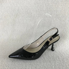 LIZAKOSHT  -  All-Match Female Sandal Black Shoes for Women Summer High Heels Girls Beige Open High-heeled Pumps Scandals Open Shoes Heel