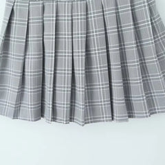 LIZAKOSHT  -  Europe and America Wind Summer New French Retro Sexy Spice Girl Plaid Pure Desire Slim Pleated Skirt.