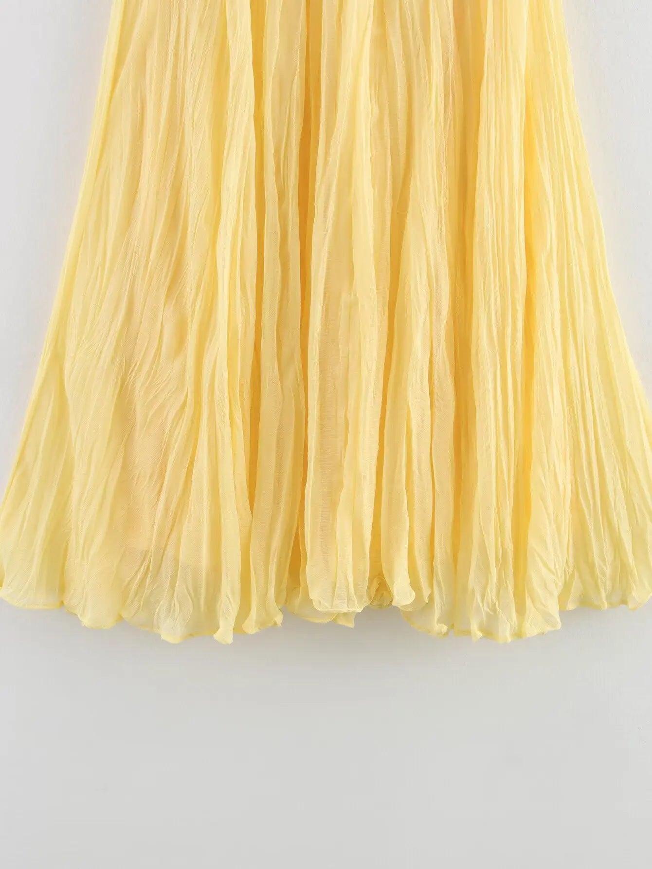 LIZAKOSHT  -  Fashion Women's Pleated Skirts 2025 Summer Chic Causal Elastic Waist Solid Skirts Sweet Ladies High Street Skirts