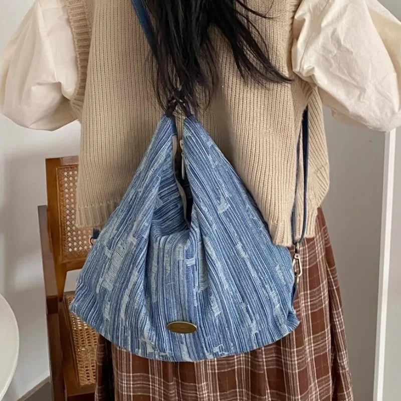 LIZAKOSHT  -  Plaid Red Shoulder Bag for Women Elegant Casual College Style Large Capacity Backpack Cute Sweet 2024 Harajuku Fashion Bag