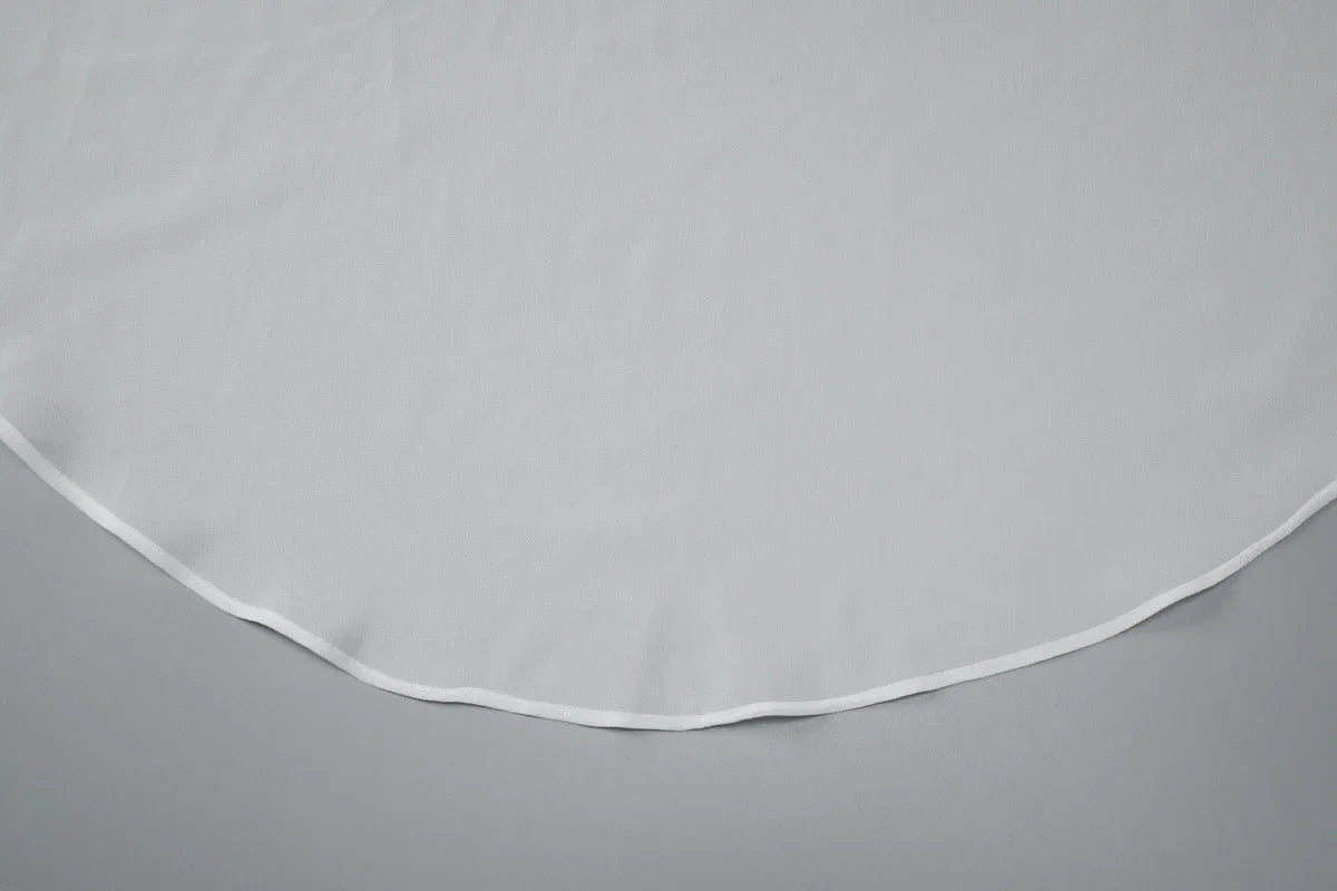 LIZAKOSHT -  Women Clothes Hollow Out Backless Blouses Summer O-neck Bandage White Tops Female Holiday Beach Cover-ups Streetwear