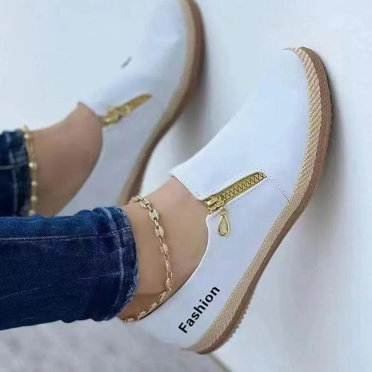LIZAKOSHT  -  Casual Canvas Slip-On oes for Women with Jute Rope Platform Bot  Color Spring Autumn New Sle Faionable Flat oes