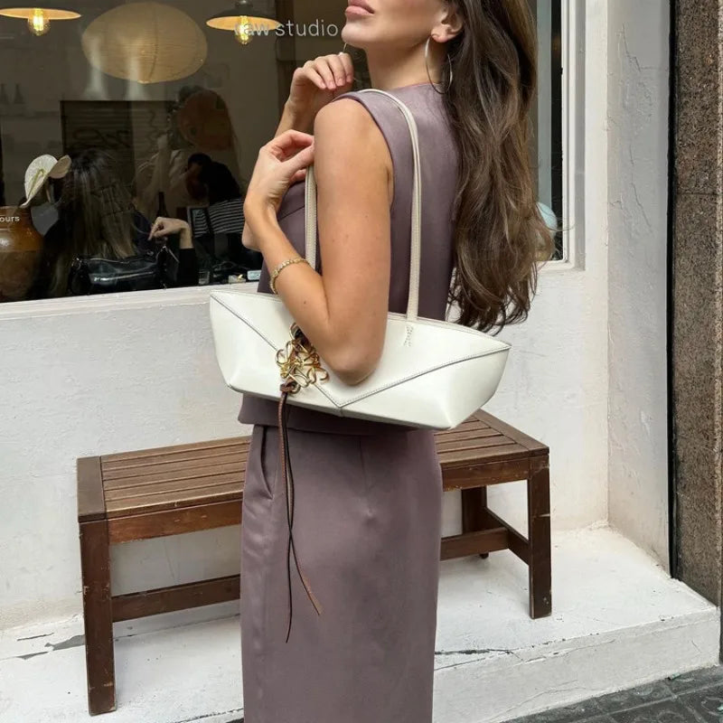 LIZAKOSHT  -  Casual Long Dress Set V-Neck Sleeveless Vest Top Slit Skirt Set Fashion Office Lady Elegant Women Dress Set Outfits