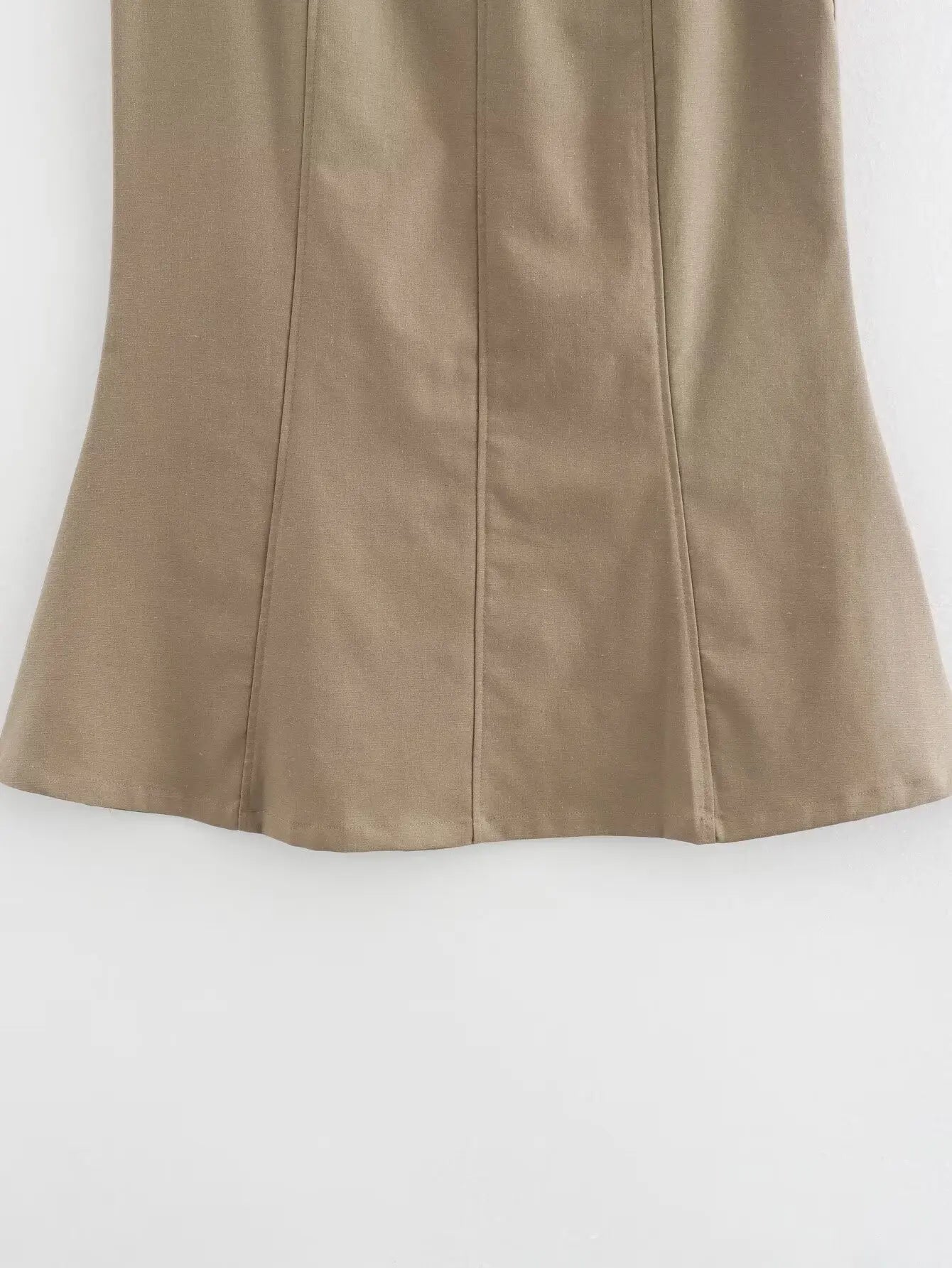 LIZAKOSHT  -  Women Skirt Suits Solid Turn-down Collar Sleeveless Single Breasted Vest Waistcoats + Female Skirt 2 Piece Suits Sets