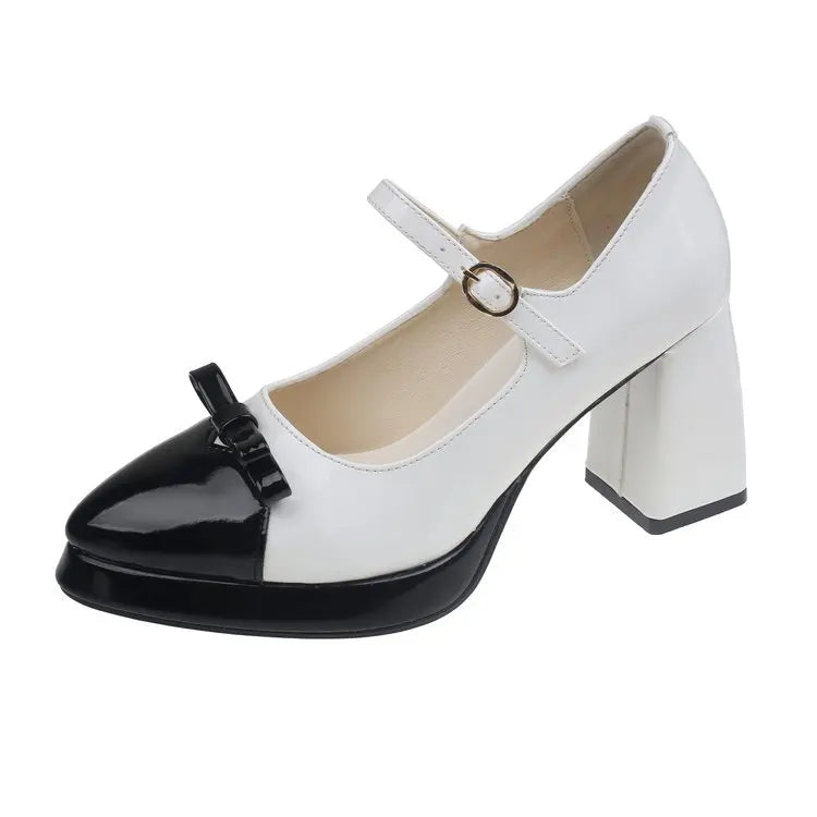 LIZAKOSHT  -  Women Shoes Spring Pumps Casual Heels Chunky Sandals Footwear Pointed Wedge Basketball Platform Mary Jane Latest Comfortabl