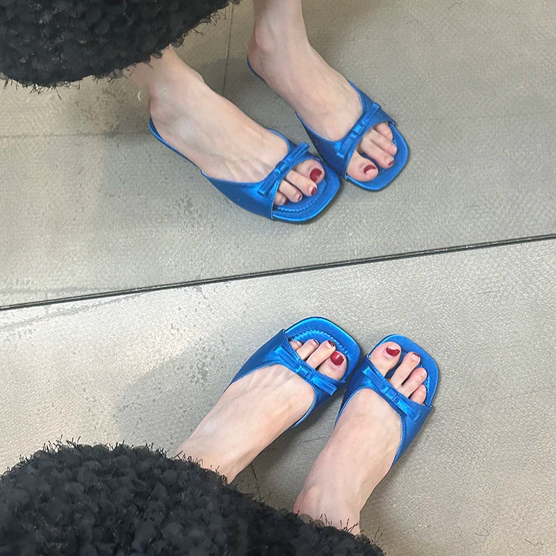 LIZAKOSHT  -  Summer Women Casual Open Toe Slippers Fashion Comfort Wedges Heel Beach Vacation Slides Shoes