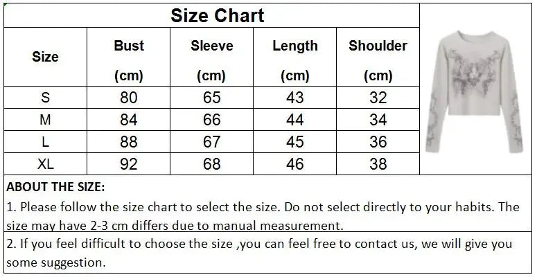 LIZAKOSHT  -  T Shirts Vintage O-neck Ladies Long Sleeve Grunge Print Graphic Streetwear