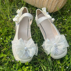 LIZAKOSHT  -  lolita platform heels y2k platform shoes women's shoes with bow luxury heel heeled evening shoe maryjane shoes beige bridal heel