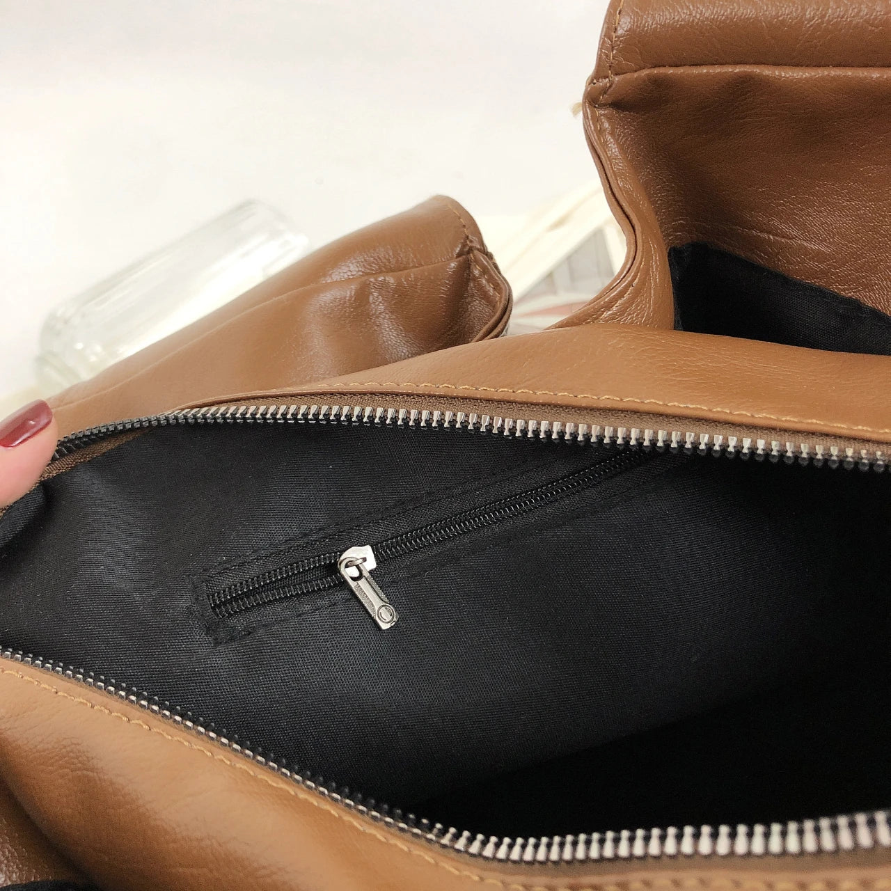LIZAKOSHT  -  Large Shoulder Bags Women PU Leather Sling Bags Lazy Style Female Packages Classic Fashion Casual Totes Vintage Big Hobos