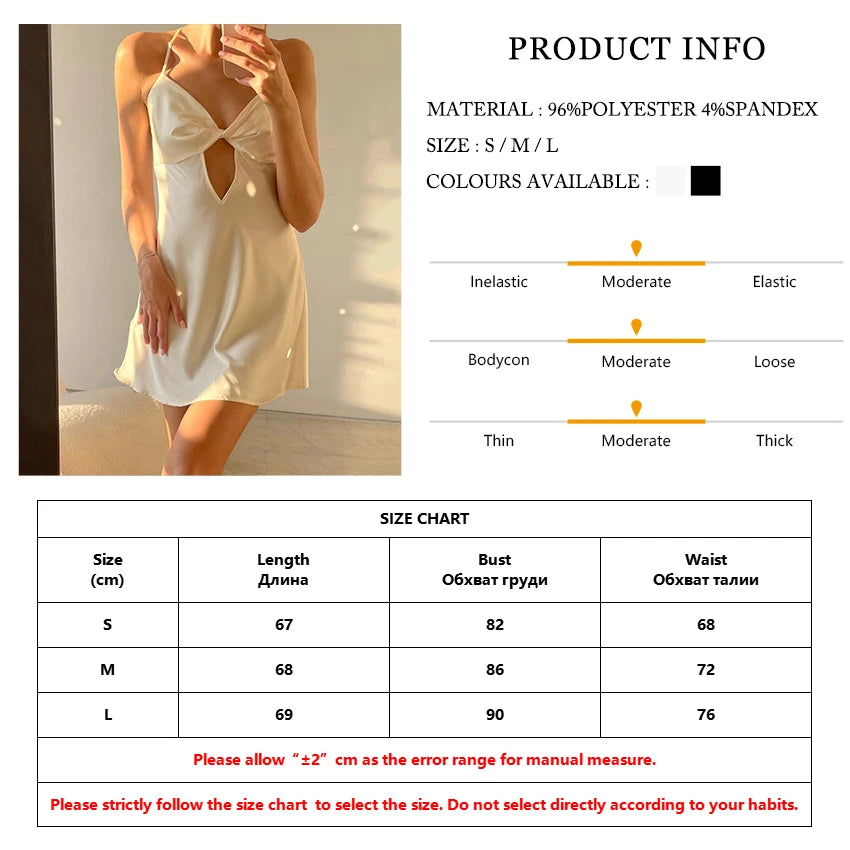 LIZAKOSHT  -  Sexy Ladies Nightgown Backless Nightie Sexy Spaghetti Strap Sleepwear V-Neck Nightwear Loose Mini Dress Female Pajama