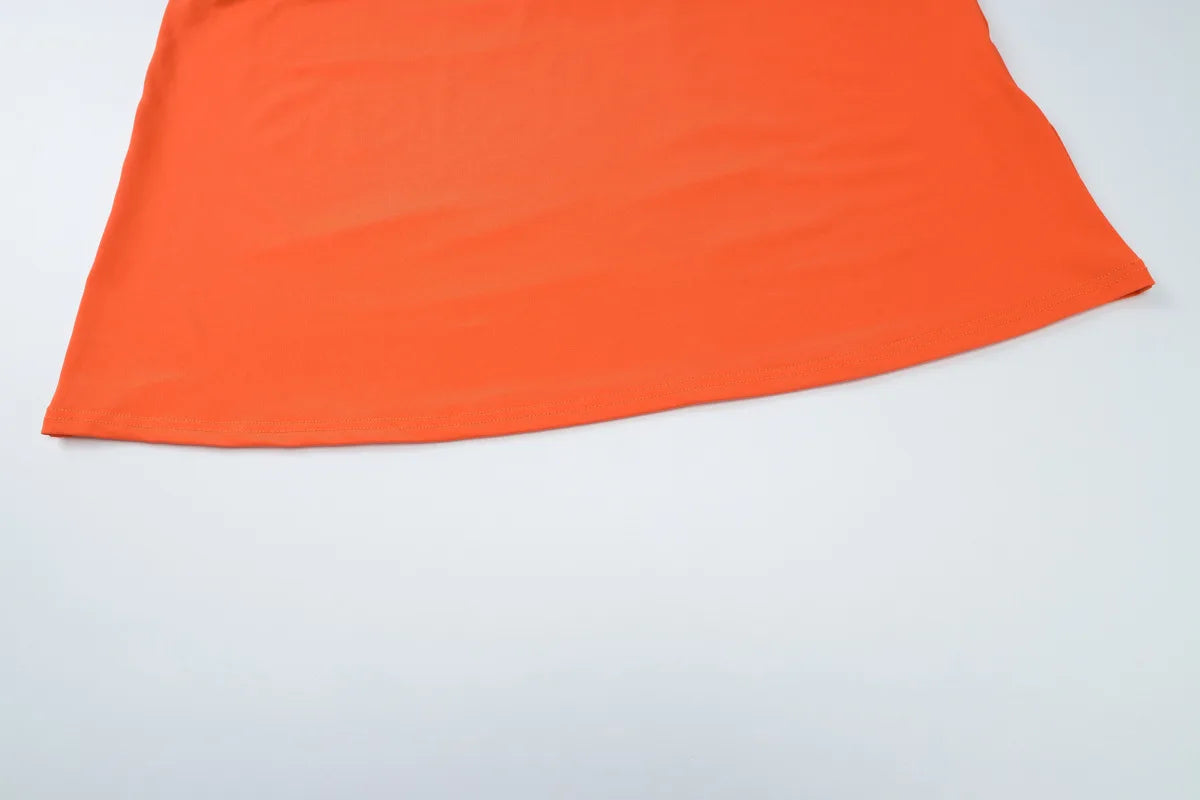 LIZAKOSHT  -  Women Clothing Spring Summer New Fashion Sexy Hollow Out Backless High Waist Solid Color Short Sleeve Party Dresses