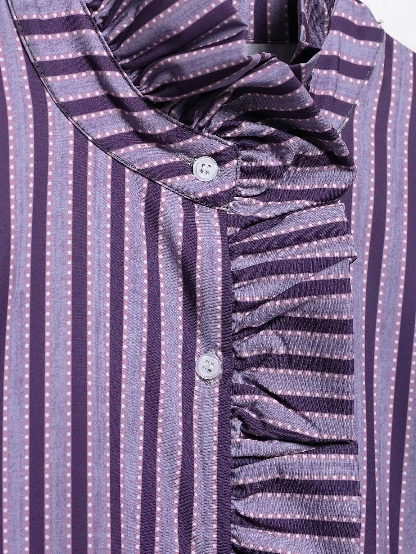 LIZAKOSHT  -  Women Vintage Ruffles Shirt Blouse Spring New Women Fashion Simple Casual Long Sleeve Shirt with Wood Ear Blouse Female Tops