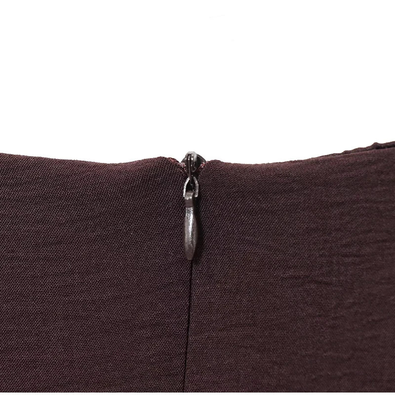 LIZAKOSHT  -  Elegant Single-Breasted Belt Sling Dress Women Fashion Sleeveless Waist-Cinching Pleated Robe 2025 Female Office New Dresses