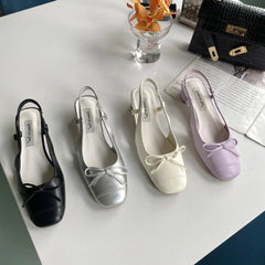 LIZAKOSHT  -  Sandals Comfort Shoes for Women Espadrilles Platform Strappy Heels Square Toe Med New High  Girls Block Elastic Band Fashio