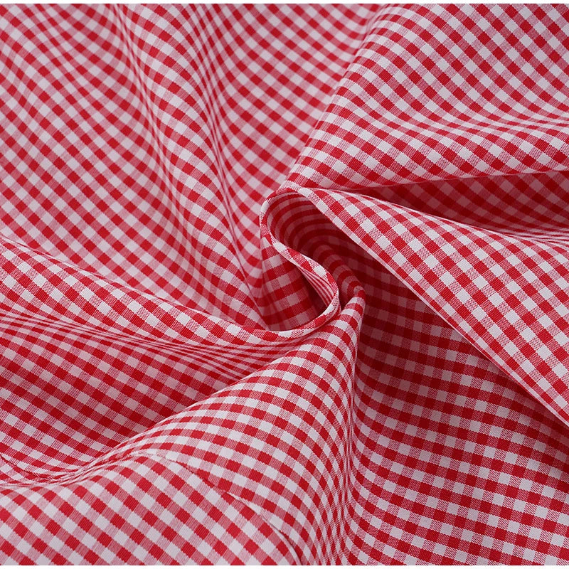 LIZAKOSHT  -  Women's Plaid Contrast A-line Mini Dress Casual Short Sleeve V Neck Vintage Short Dresses New Casual Female Chic Vestidos