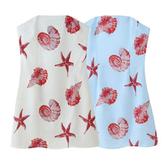 LIZAKOSHT  -  Summer Strapless Dress For Women Fashion Sleeveless Slim Short Dresses Woman Hotsweet Female Mini Dress Vestidos