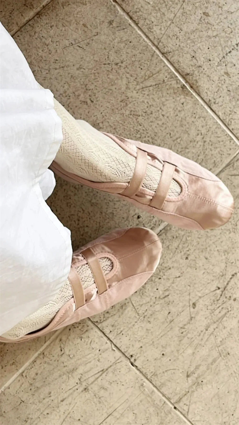 LIZAKOSHT  -  Leisure Ballet Flats Shoes Women Casual Sneakers Trend Summer Brand Designer Walking Cozy Dress Mary Jane Shoes Mujer