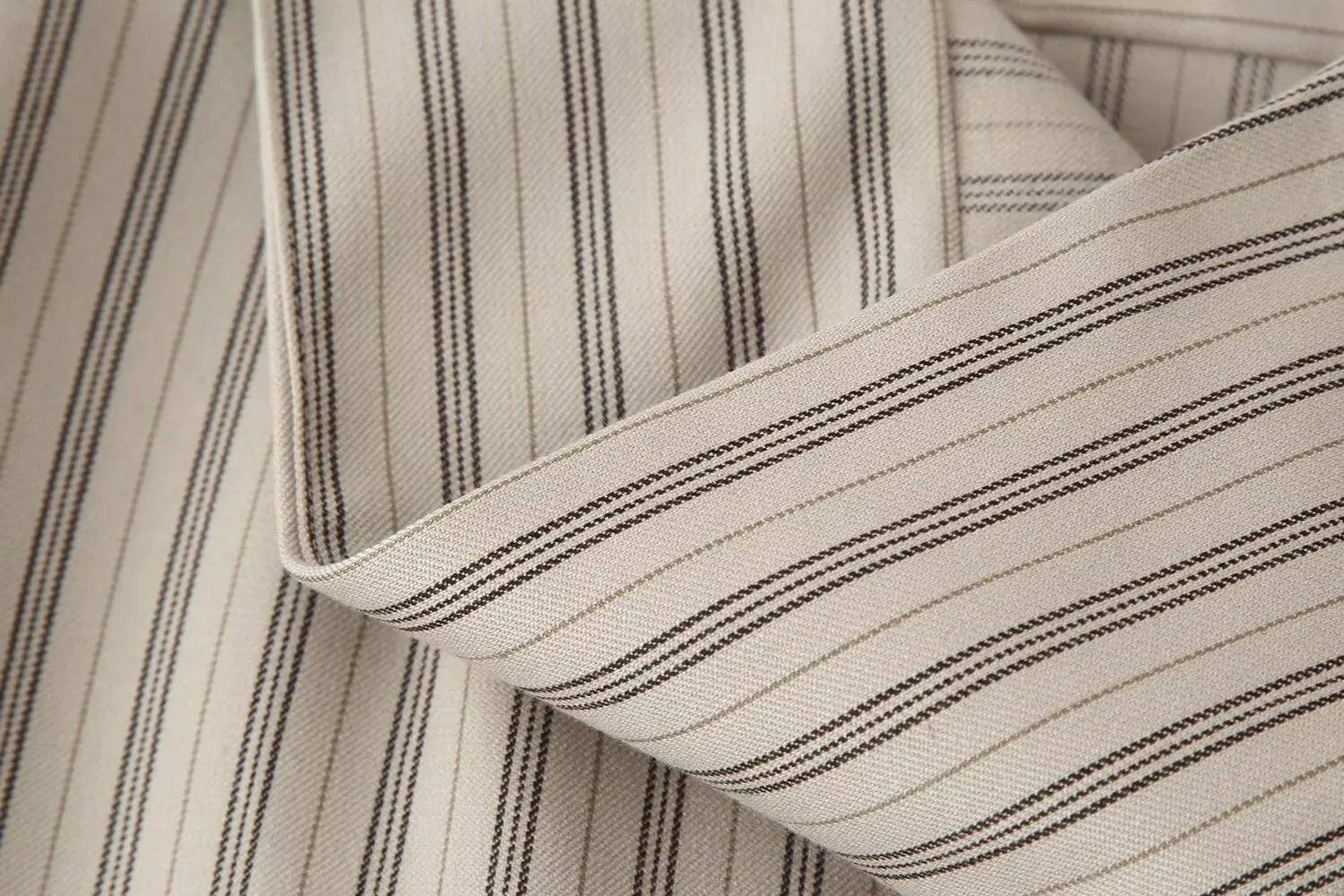 LIZAKOSHT  -  Fashionable A-Line  Skirt Women's Clothing Stripe Decorative Button Short Skirt Pants Polyester Fabric mid Waist Design