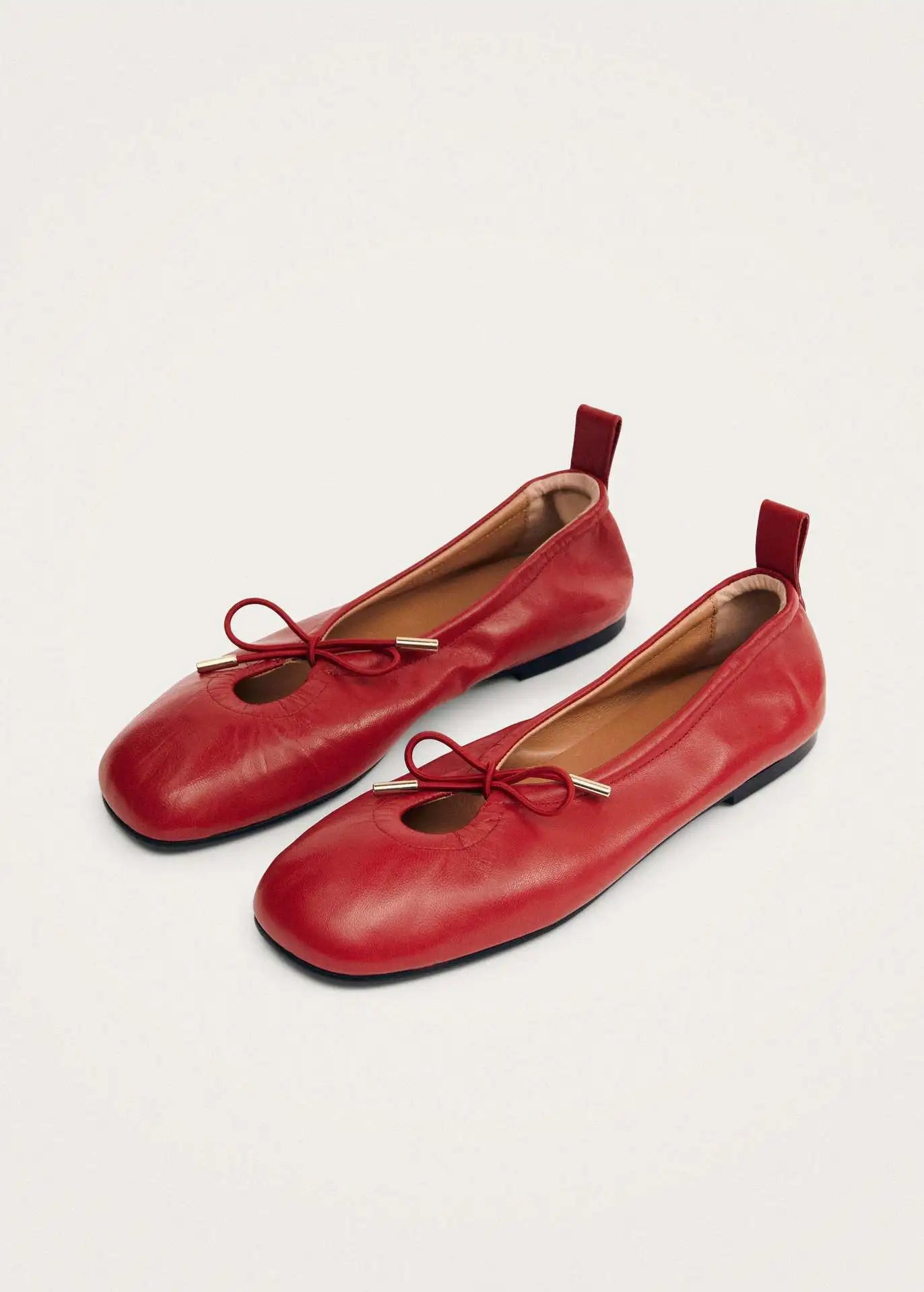 LIZAKOSHT  -  Designer Spring Women Ballet Flats Casual Shallow Butterfly-knot Shoes Soft Sole Women's Elegant Leather Dress Shoes