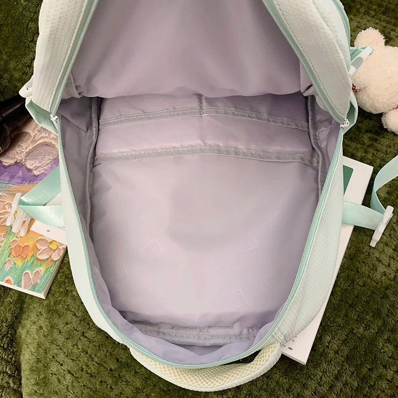 LIZAKOSHT  -  New Multi-pocket Women Backpack High Quality Youth Waterproof Backpacks for Teenage Girls Boys Laptop School Bag Bagpack