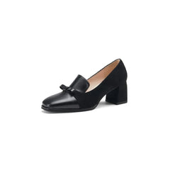 LIZAKOSHT  -  Casual Heels Shoes Lace-Up Sexy Pump Slip On Shallow Mouth Square Toe Chunky Sandals Clogs for Women Comfortable Gold Crossdress