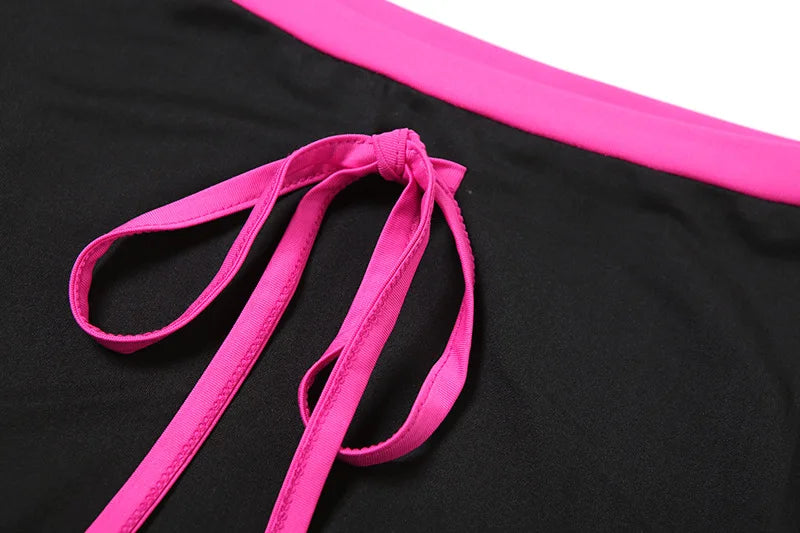 LIZAKOSHT  -  New Women's Sexy Strapless Vest With Hip Strap Short Skirt Set Vintage Cute Skinny Kawaii High Waist A Line Mini Skirt