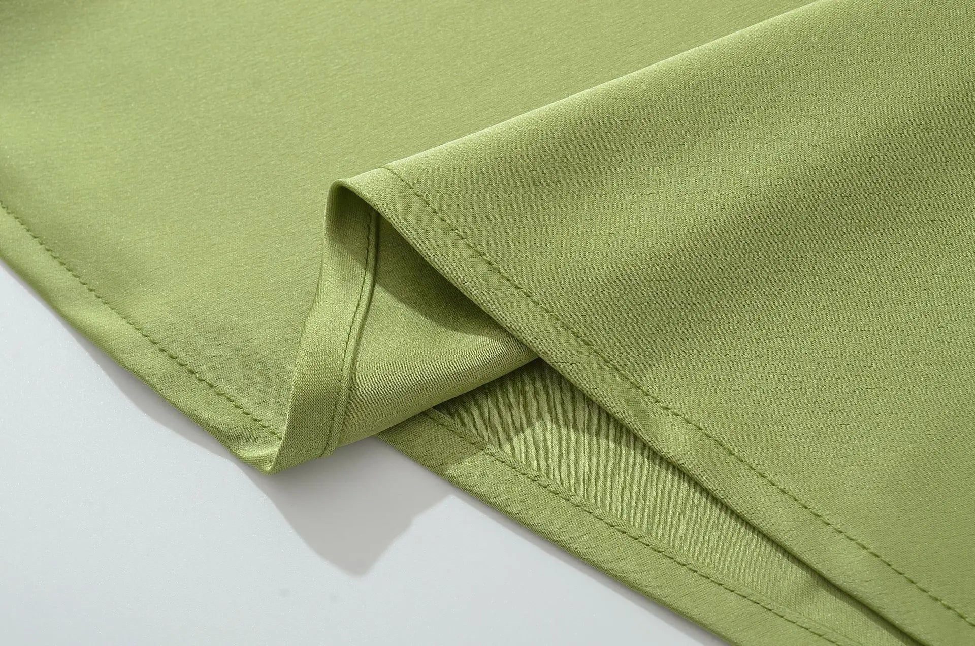 LIZAKOSHT  -  Summer High Waist Mini Women's Skirt Elegant Women Satin New Style High Waist Fish Tail Half Skirt Women Office Women's Skirts