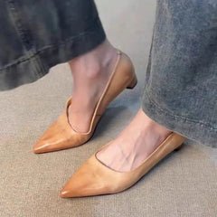 LIZAKOSHT  -  Elegant Women Shoes Shallow Comfort Footwear Female Concise Fashion Pointed Toe Pumps Women Office Shoes Zapatos De Mujer