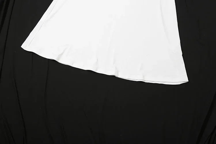 LIZAKOSHT  -  Mesh Patchwork Backless Dress Women Summer Trend Swing Collar Sleeveless Street Fashion Ruched Elegant Long Bodycon