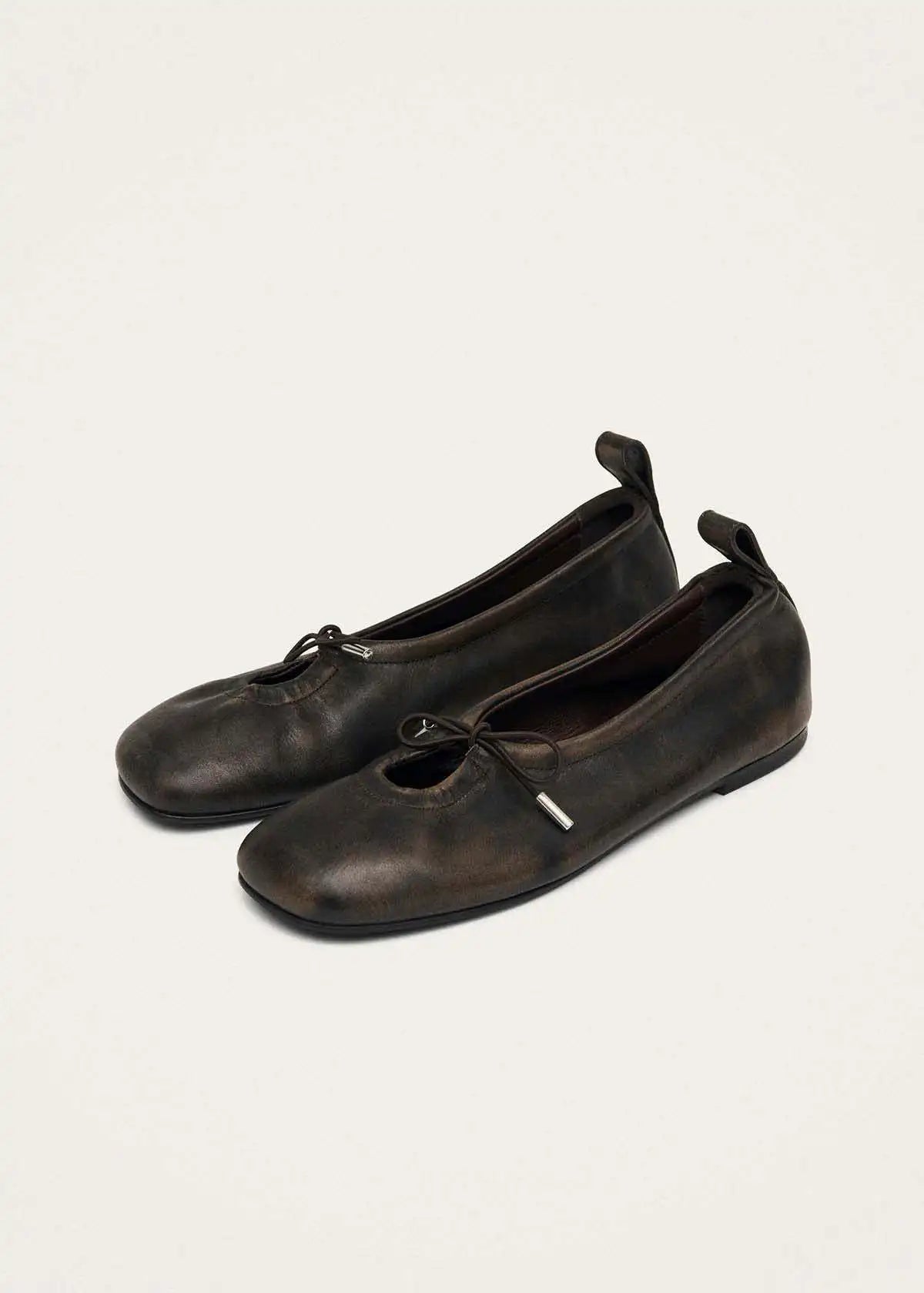 LIZAKOSHT  -  Designer Spring Women Ballet Flats Casual Shallow Butterfly-knot Shoes Soft Sole Women's Elegant Leather Dress Shoes