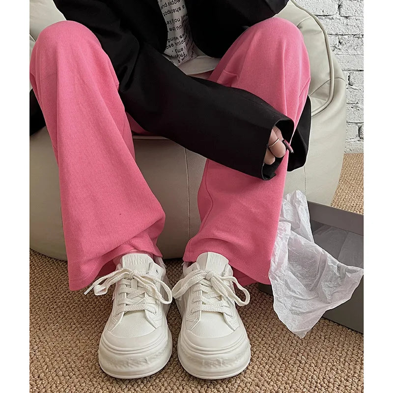 LIZAKOSHT  White Shoes Women's New Spring Canvas Shoes Popular Thick Sole Shoes women white shoes
