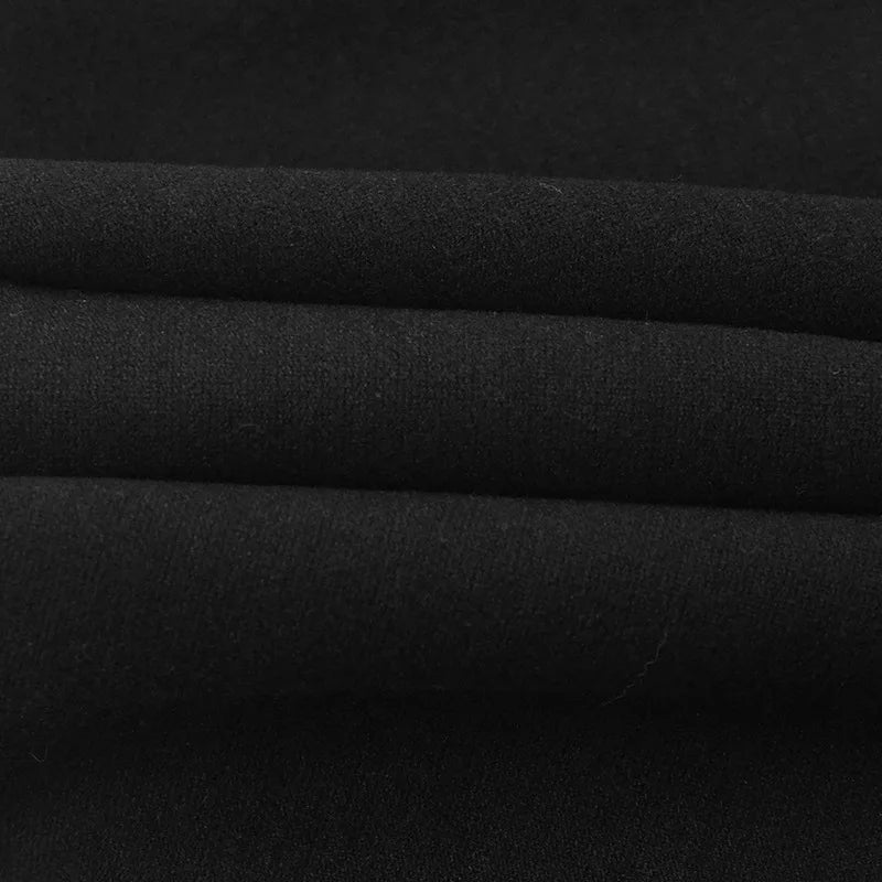 LIZAKOSHT  -  New Autumn Fashion French Streetwear Sexy A-LINE Dress Women Lace Slim Black Dress Female Clubwear Elegant Party Mini Dresses