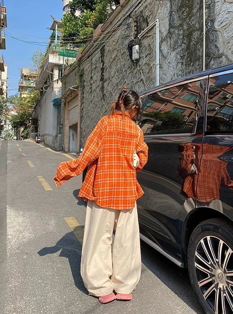 LIZAKOSHT  -  Women Striped Jazz Dance Pants Blue Loose Casual Lazy Wide Leg Pants Harajuku Y2K Summer American Streetwear Cargo Pants