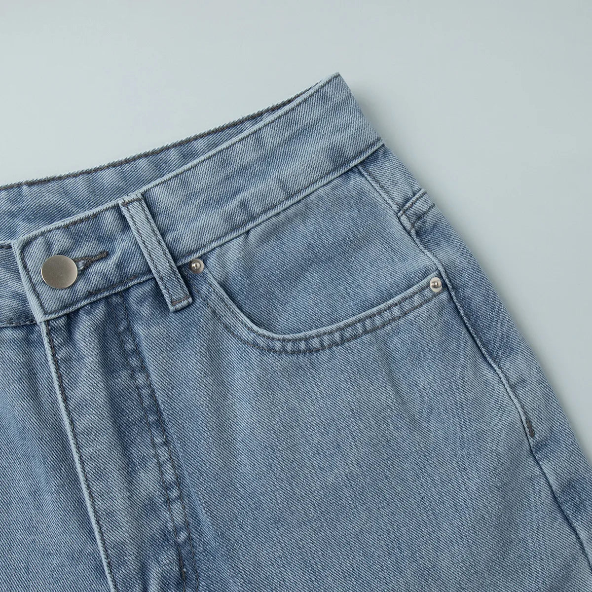 LIZAKOSHT  -  Retro High Waist Straight Jeans Autumn and Winter Women's Temperament Feet Jeans