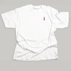 LIZAKOSHT  -  Queen of Hearts Letter T Shirts Female White Loose Cotton Tops Short Sleeve Casual Shirt Women Graphic Tees Female Clothing