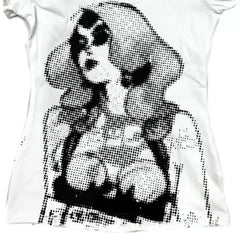 LIZAKOSHT  -  Summer Streetwear Punk Casual Short Sleeve Tee Shirts Y2k Aesthetic Printing Women T-shirt Harajuku Vintage Grunge Tshirts