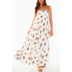LIZAKOSHT  -  Women's Fashionable Spring/summer New Camisole Printed Layered Dress Loose Holiday Women's Dress