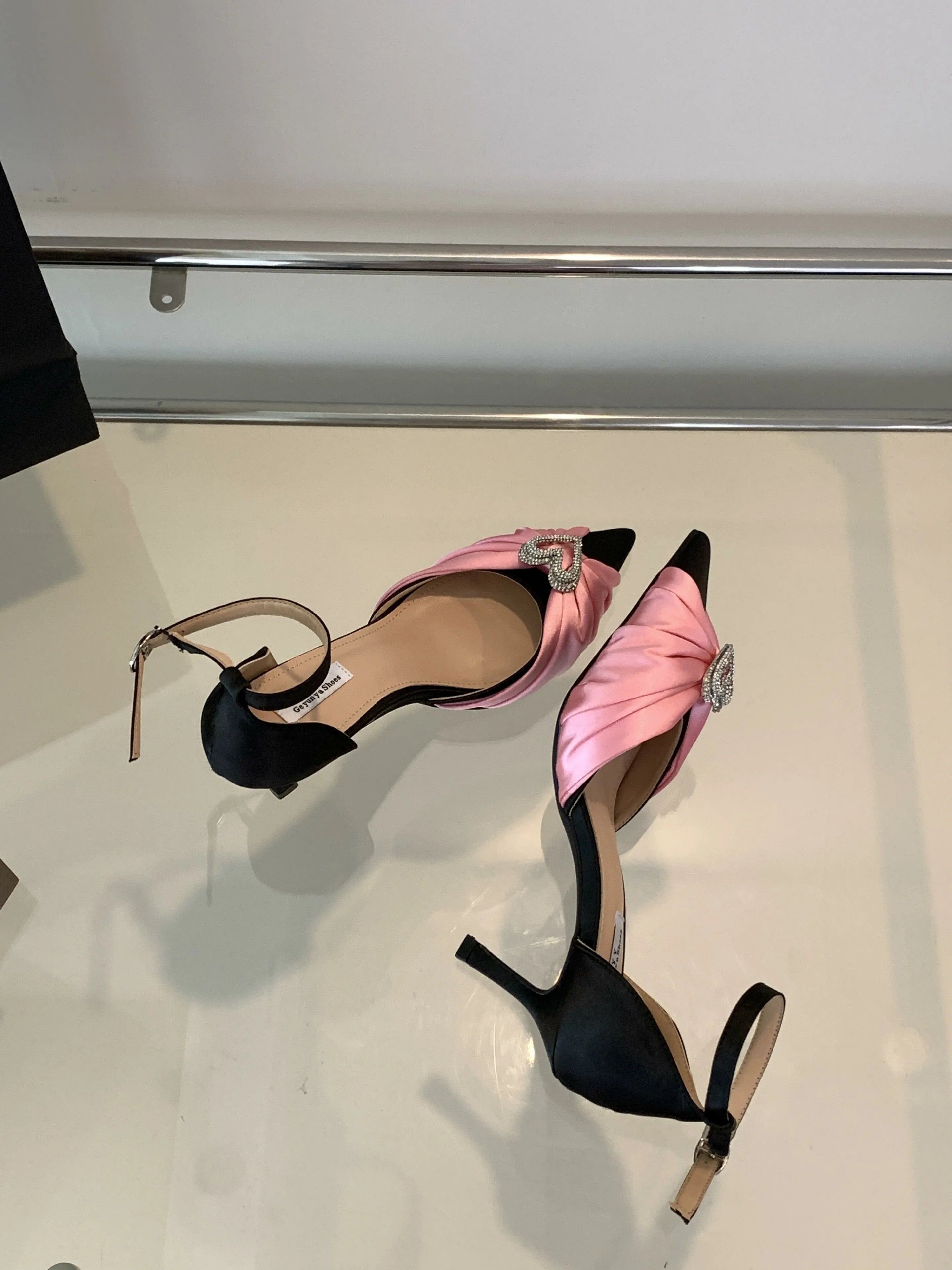 LIZAKOSHT  -  Spring New Women's High Heels Pointed Fine Heels Wedding Shoes Banquet Shoes Heels Women