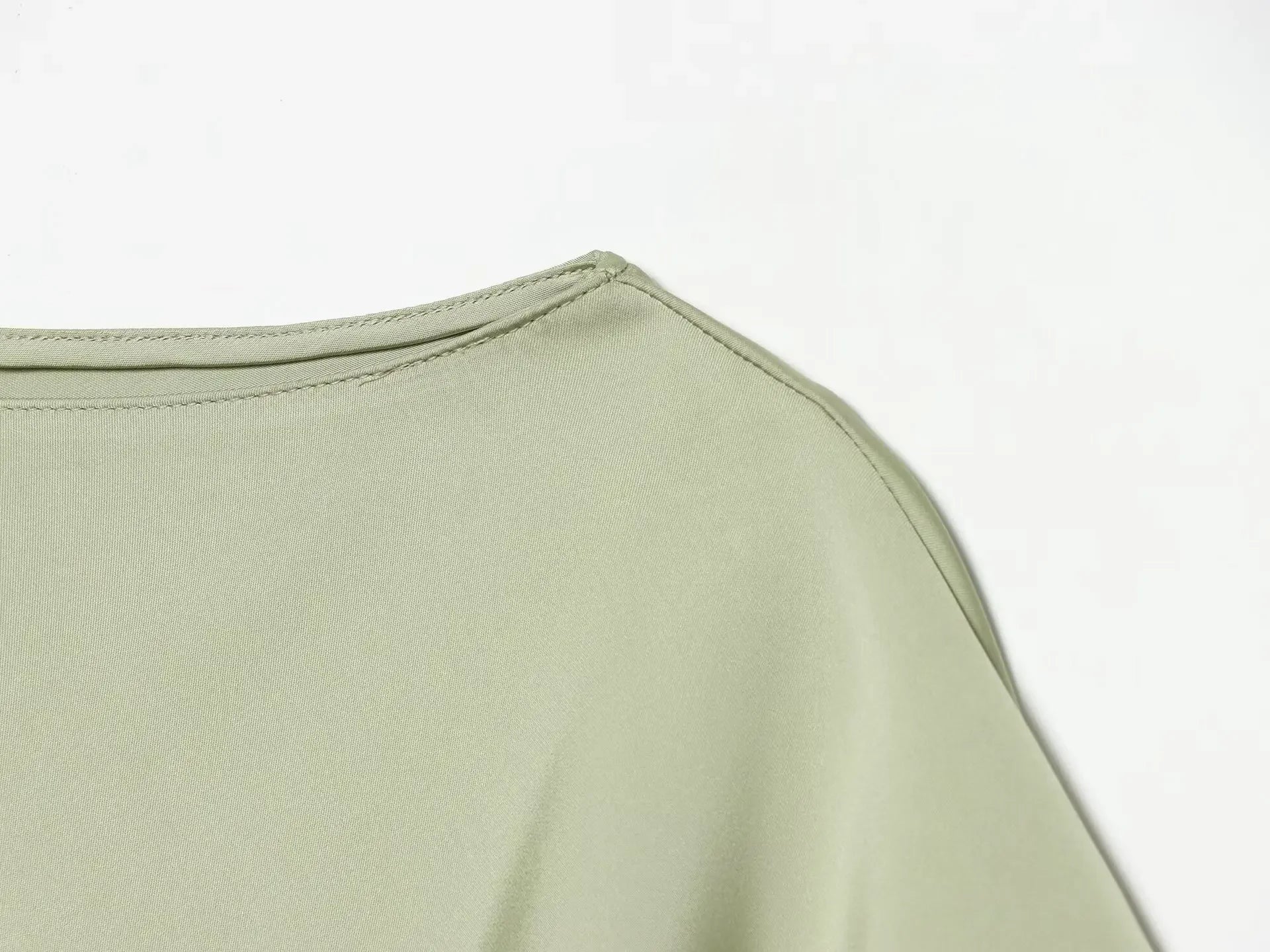 LIZAKOSHT  -  Irregular Lace-Paneled Dress Women's Round Neck Fashion Loose Midriff-Baring Sexy Dress Summer New Female Commuting Dress