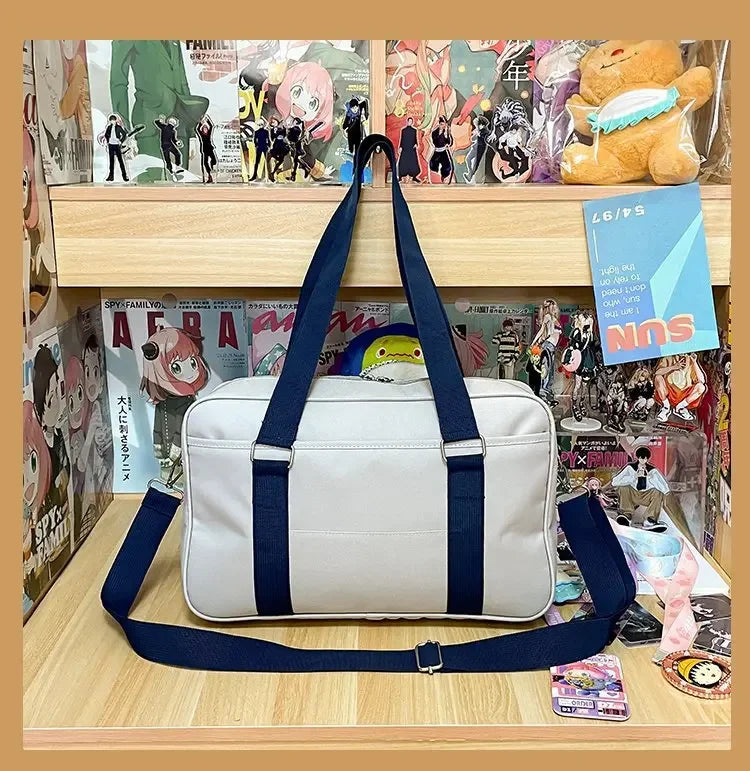 LIZAKOSHT  -  Japanese School Supplies JK Uniform Bag Two-dimensional Shoulder Slung Handbag Commuter Cereal and Pain Bag Shoulder Bag Women