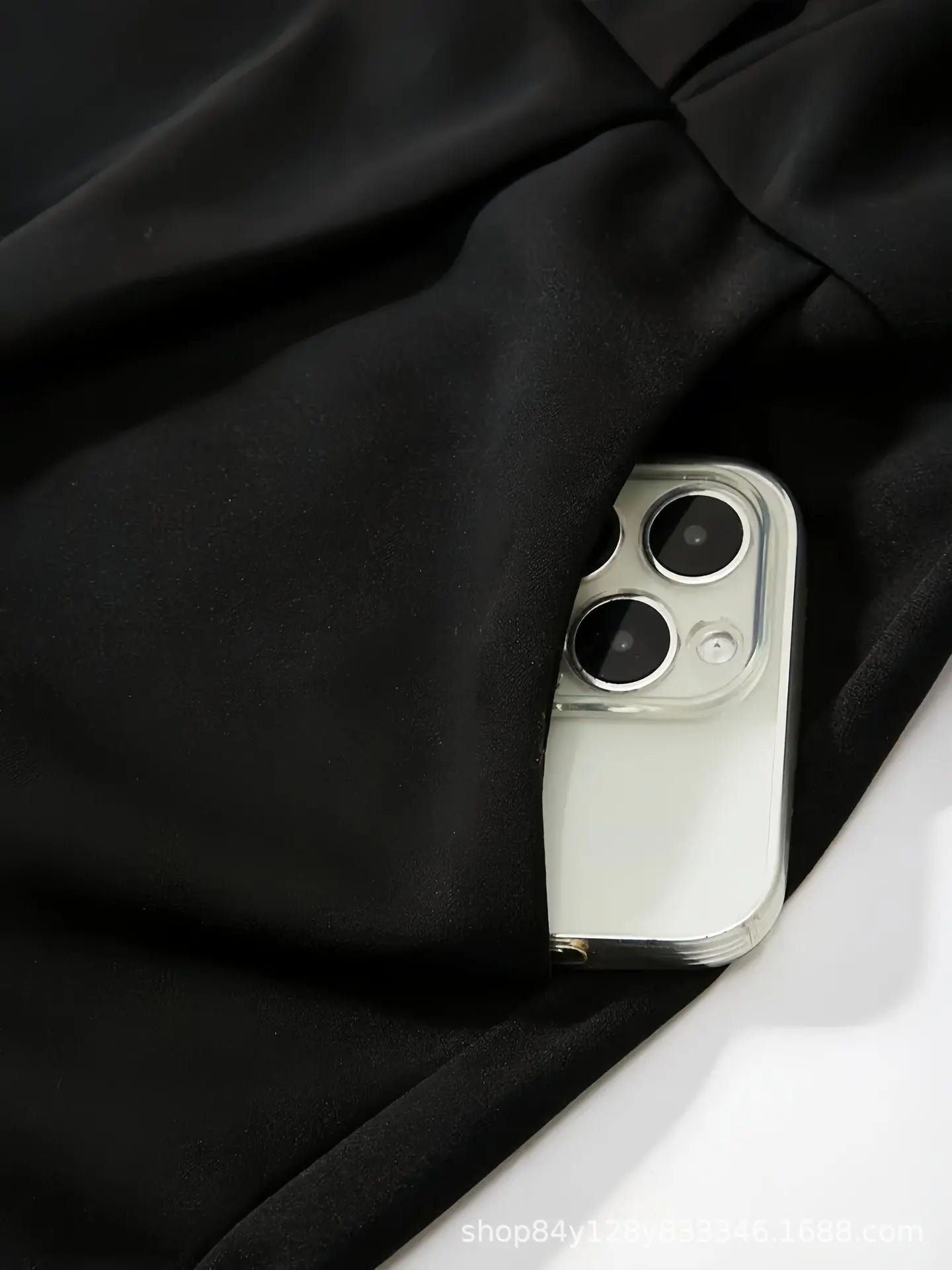 LIZAKOSHT  -  Office Lady Women's Black V-neck Belted Bodycon Dress 2025 Autumn New Long Sleeves Elegant Midi Dresses Party Wear Evening Gown