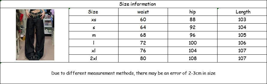 LIZAKOSHT  -  Vintage Leopard Print Patchwork Fake Two Piece Straight Wide Leg Jeans Stylish Street Jeans Harajuku Style Hot Girl Y2k Trousers