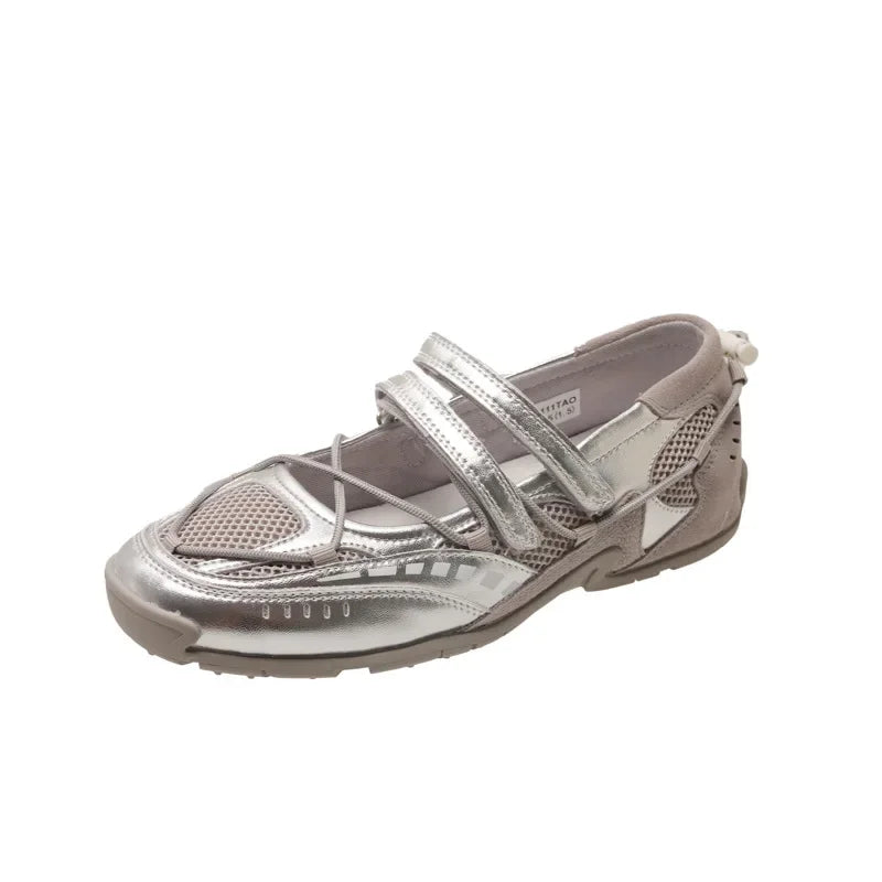 LIZAKOSHT  -  Sports Mary Jane Shoes 2025 New Soft Sole Non-slip Mesh Breathable Casual Women's Singles Shoes