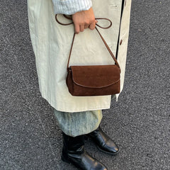 LIZAKOSHT  -  New Winter Crossbody Bag Women Fashion Simple and Versatile for Daily Wear Shoulder Bag Small Square Textured Casual Evening Bag